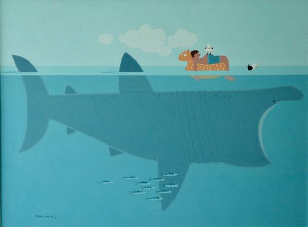 - Acrylic on Canvas, Painting by Sasha Harding, measuring 75 x 100 cm (H x W) framed at 86 x 111 cm £3100